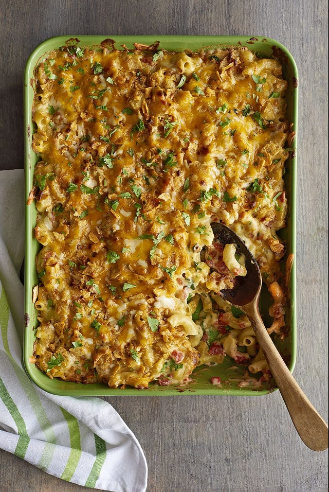 queso mac and cheese