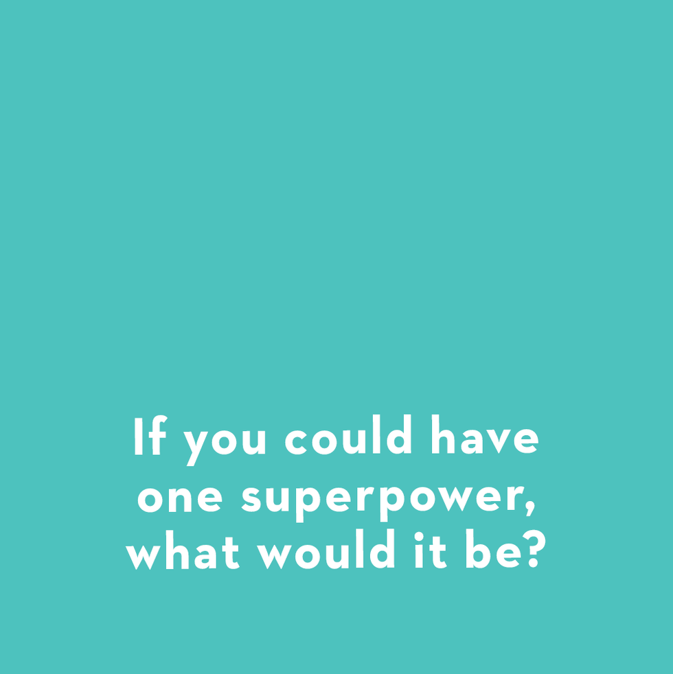a question card for kids asks if you could have one superpower, what would it be