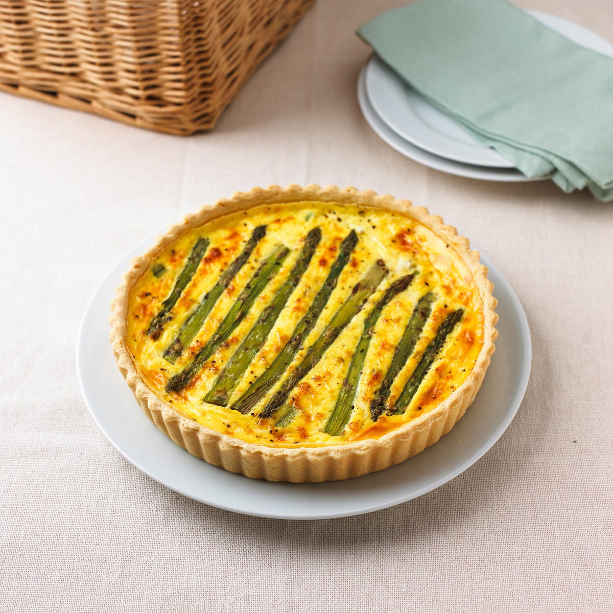 Quiche de espárragos