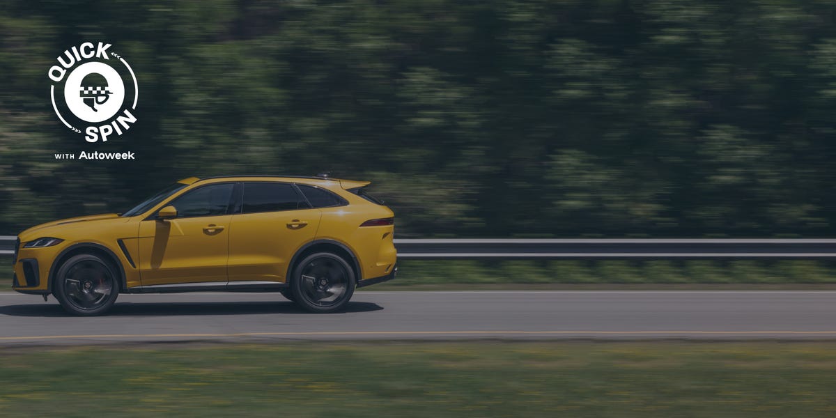 2024 Jaguar FPace SVR Drive Review