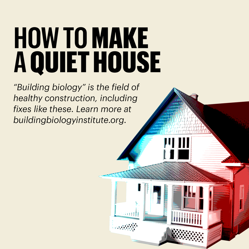 how to make a quiet house