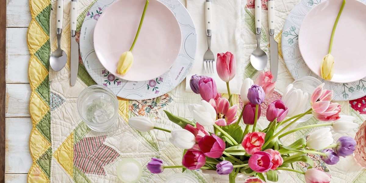 56 Spring Centerpieces And Table Decorations - Ideas For Spring Table  Settings