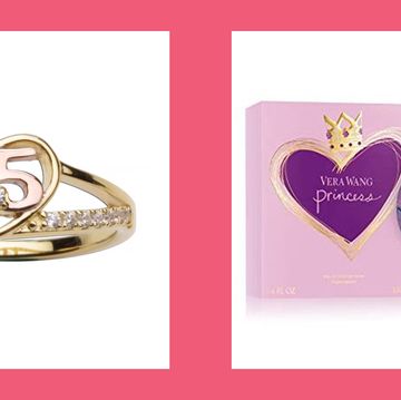 sweet 15 ring and vera wang princess perfume, two best quinceanara gifts