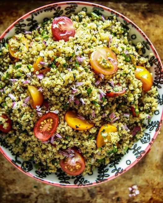 quinoa recipes light and fluffy quinoa with herbs