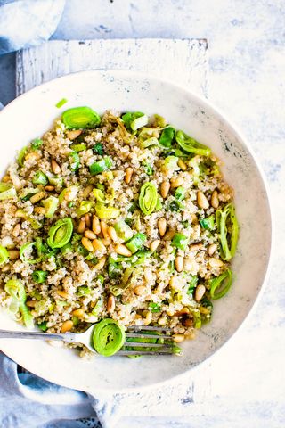 Food, Cuisine, Dish, Ingredient, Vegetable, Produce, Staple food, Pilaf, Orzo, Zucchini, 