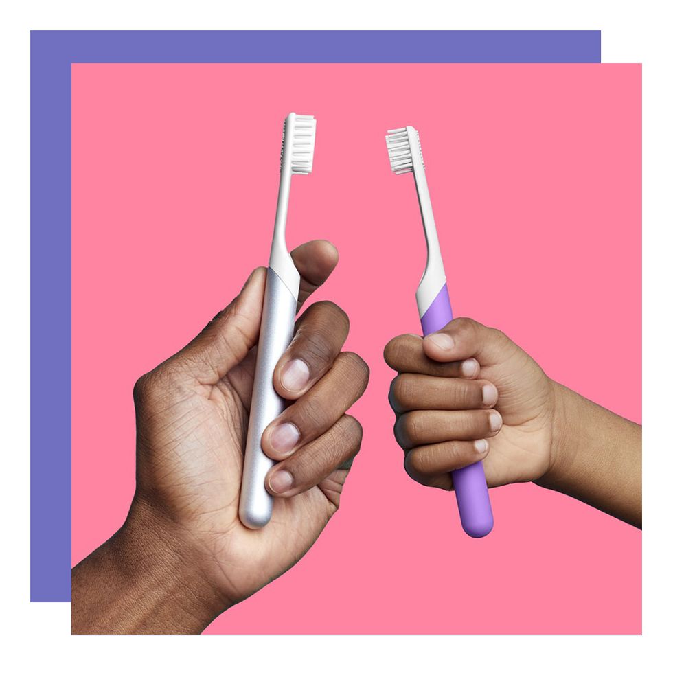quip toothbrush and kids toothbrush