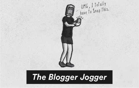 The Blogger jogger