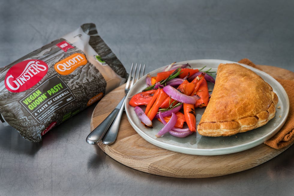 Ginsters vegan pasty lifestyle