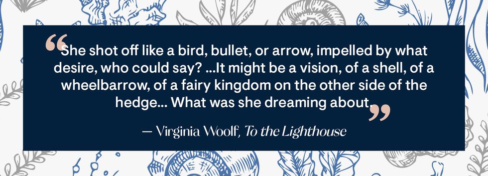 virginia woolf quote about shells
