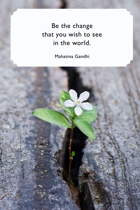 Mahatma Gandhi quotes about change