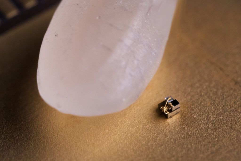 The World's Tiniest Computer Is Smaller Than A Grain Of Salt