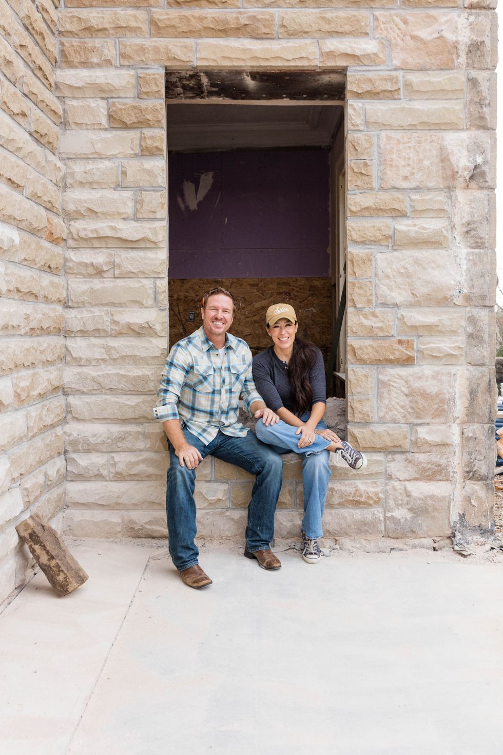 hosts chip and joanna gaines, as seen on fixer upper the castle