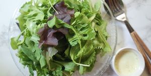 Food, Dish, Leaf vegetable, Vegetable, Cuisine, Garden salad, Ingredient, Salad, Sorrel, Lettuce, 