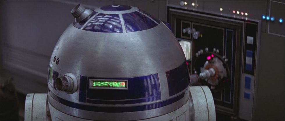 r2 d2 in star wars a new hope