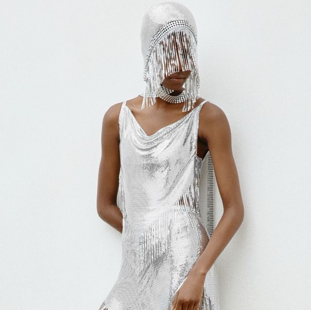 rabanne x hm設計師聯名系列11月開賣！「亮片短洋裝、金屬鍊帶包」華麗派對造型必備