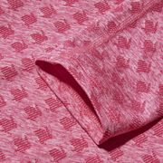 Pink, Magenta, Pattern, Textile, Design, Woven fabric, Pattern, Linen, Shorts, Collar, 