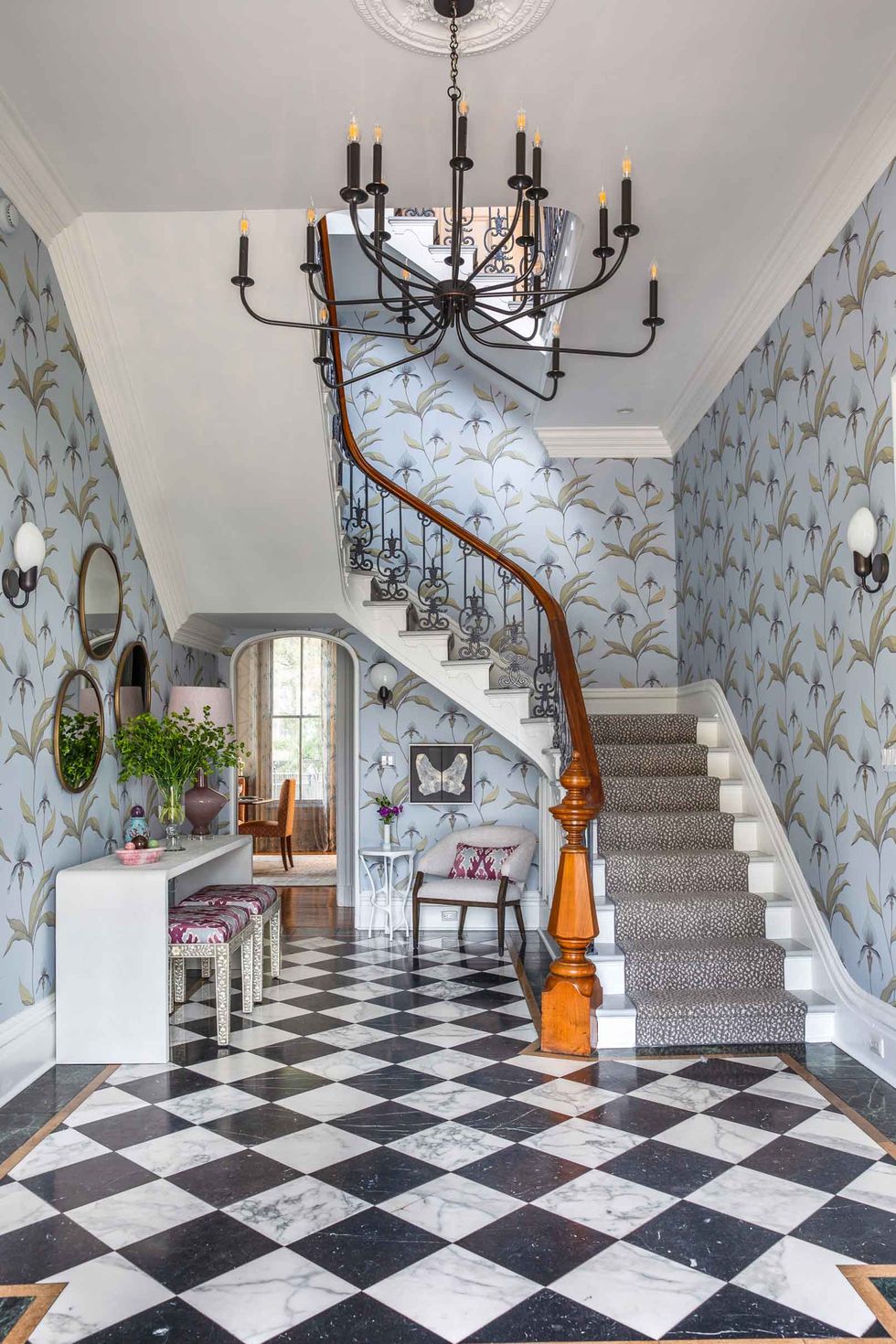 Tile, Property, Room, Interior design, Stairs, Floor, Wall, Building, House, Architecture, 