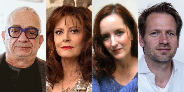 rabih alameddine, susan sarandon, rebecca makkai, john freeman