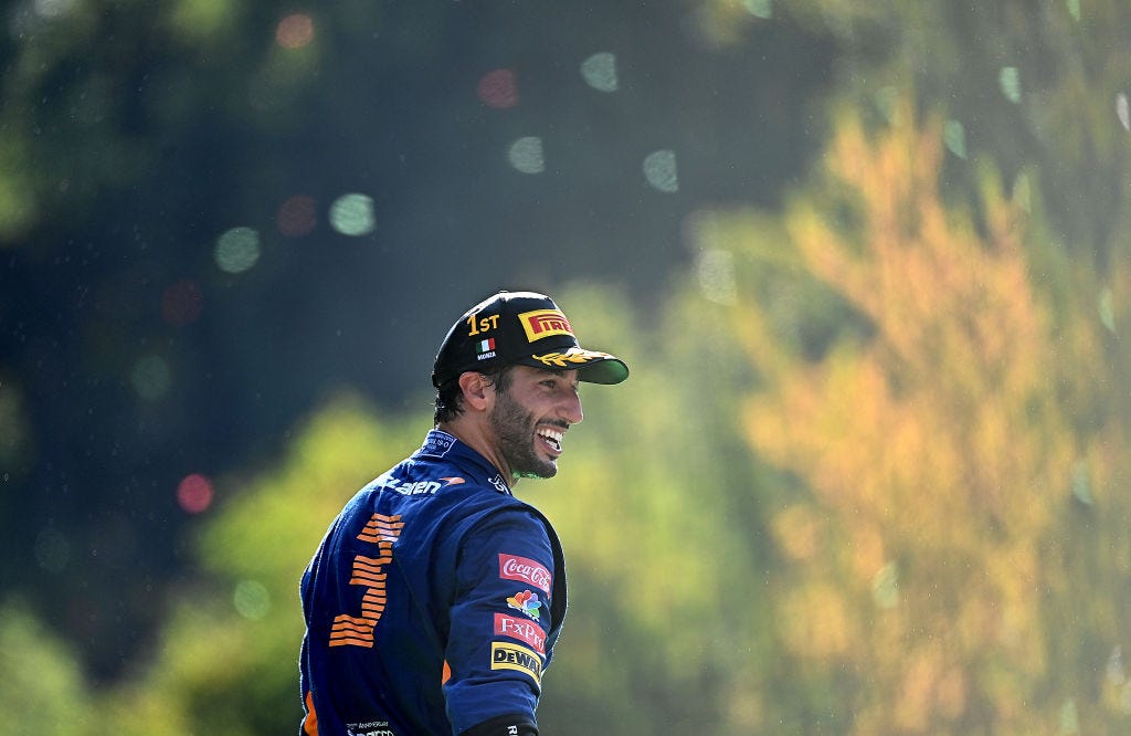 He chooses placement, but I choose the design' – Daniel Ricciardo