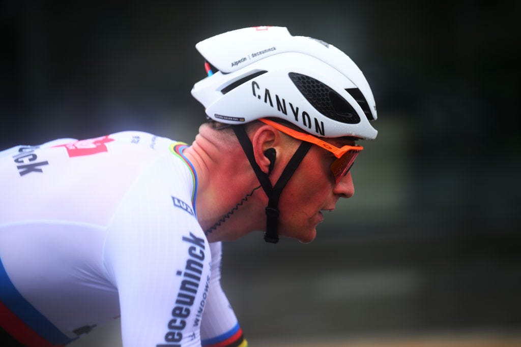 Mathieu van der Poel Got Rid of His Mullet - 2024 E3 Saxo Classic