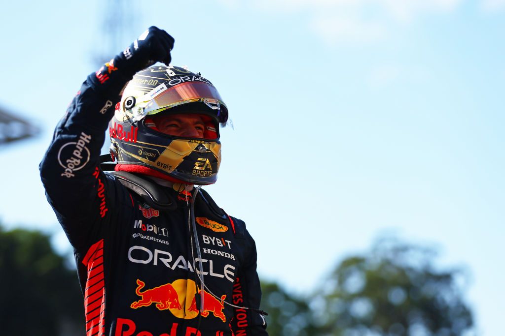 Verstappen wins Sao Paulo sprint race