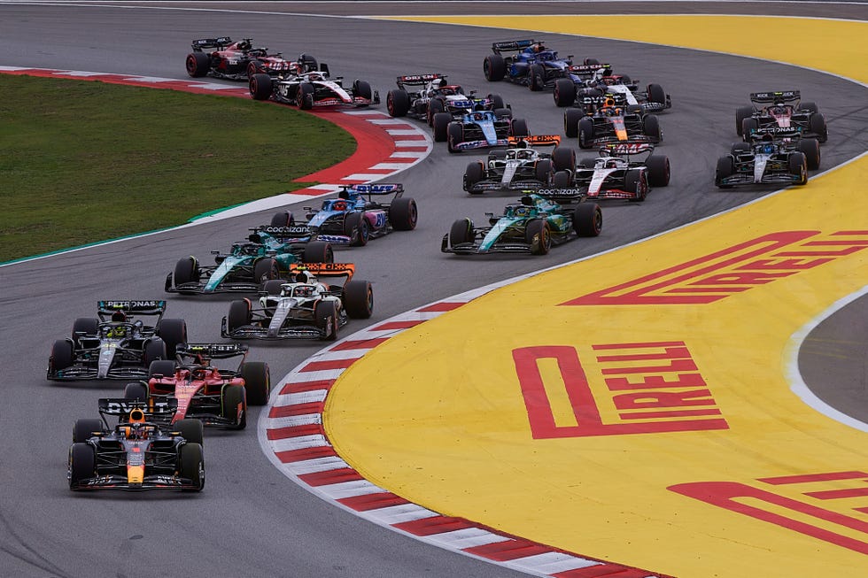 spanyol montmelo f1 grand prix spanyol