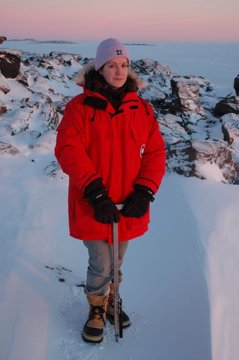 rachael robertson in antarctica