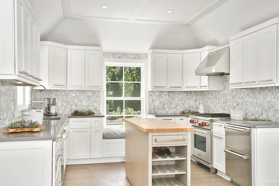 kitchen with island