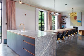how to design an interior scheme around art