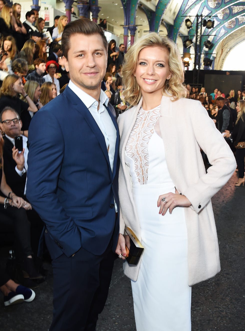 Rachel Riley and Pasha Kovalev