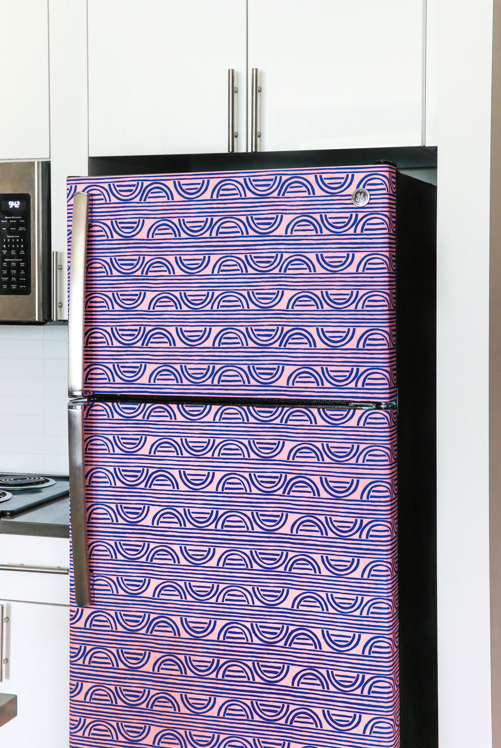 diy colorful fridge dopamine decor