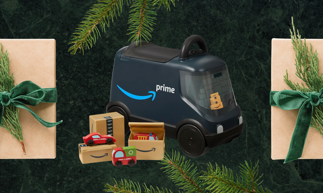 This Adorable Amazon Van Ride on Toy Is the Ultimate Holiday Hit