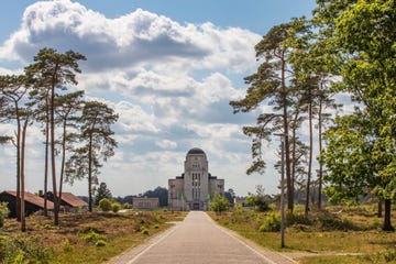 radio station building radio kootwijk on the veluwe