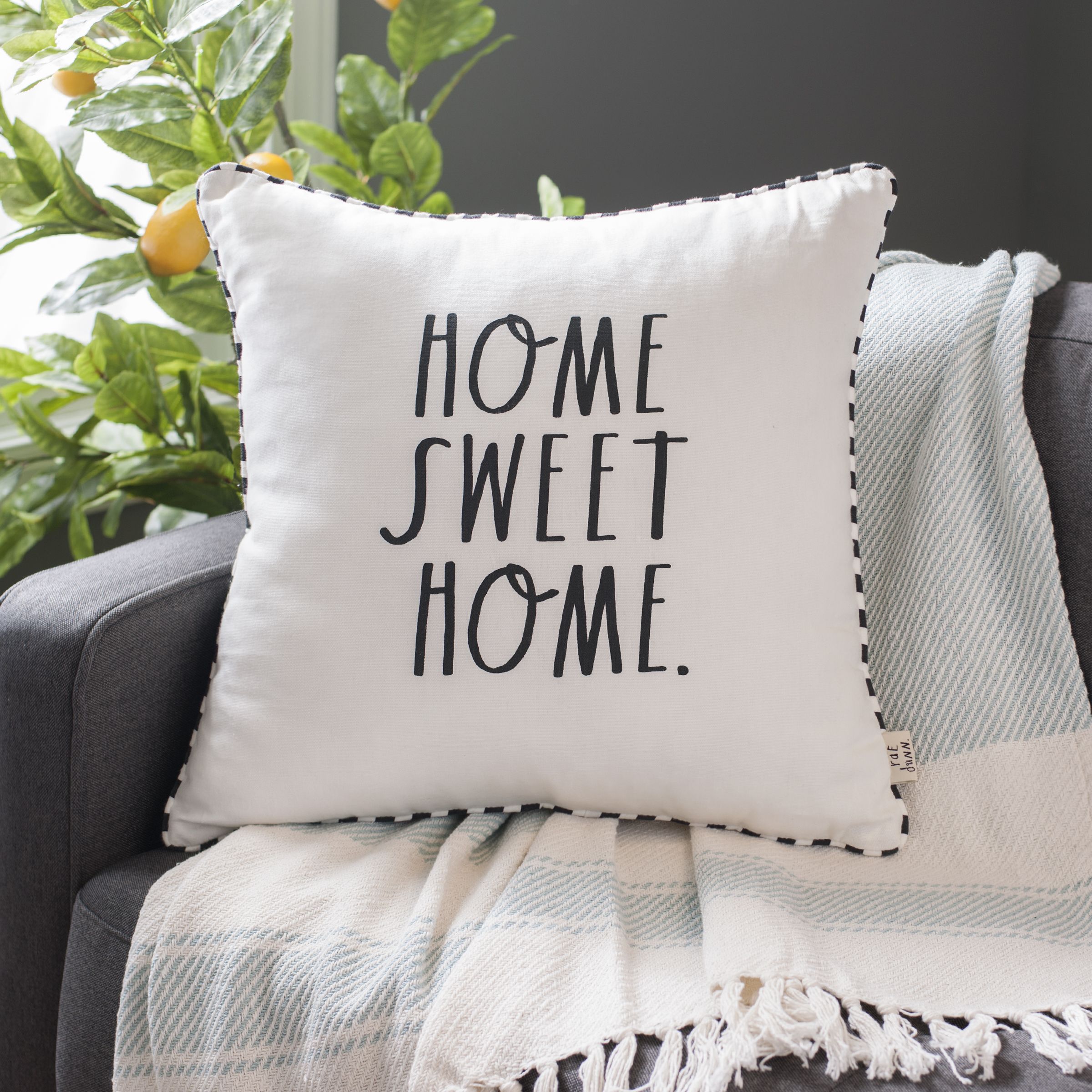 Rae dunn home sweet sales home pillow