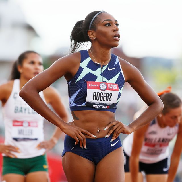 2021 Tokyo Olympics - Raevyn Rogers Relying on Psychology Faith to Stay Calm