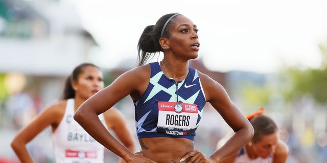 2021 Tokyo Olympics - Raevyn Rogers Relying on Psychology Faith to Stay Calm