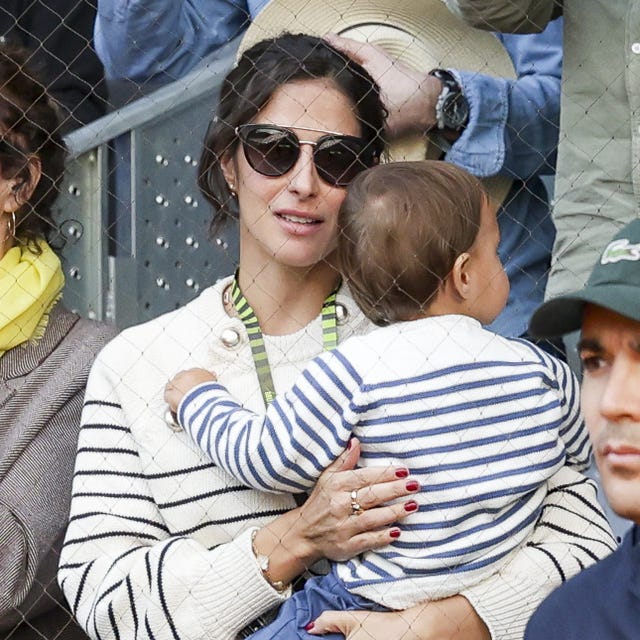 el hijo de rafa nadal y xisca perello en el madrid open 2024