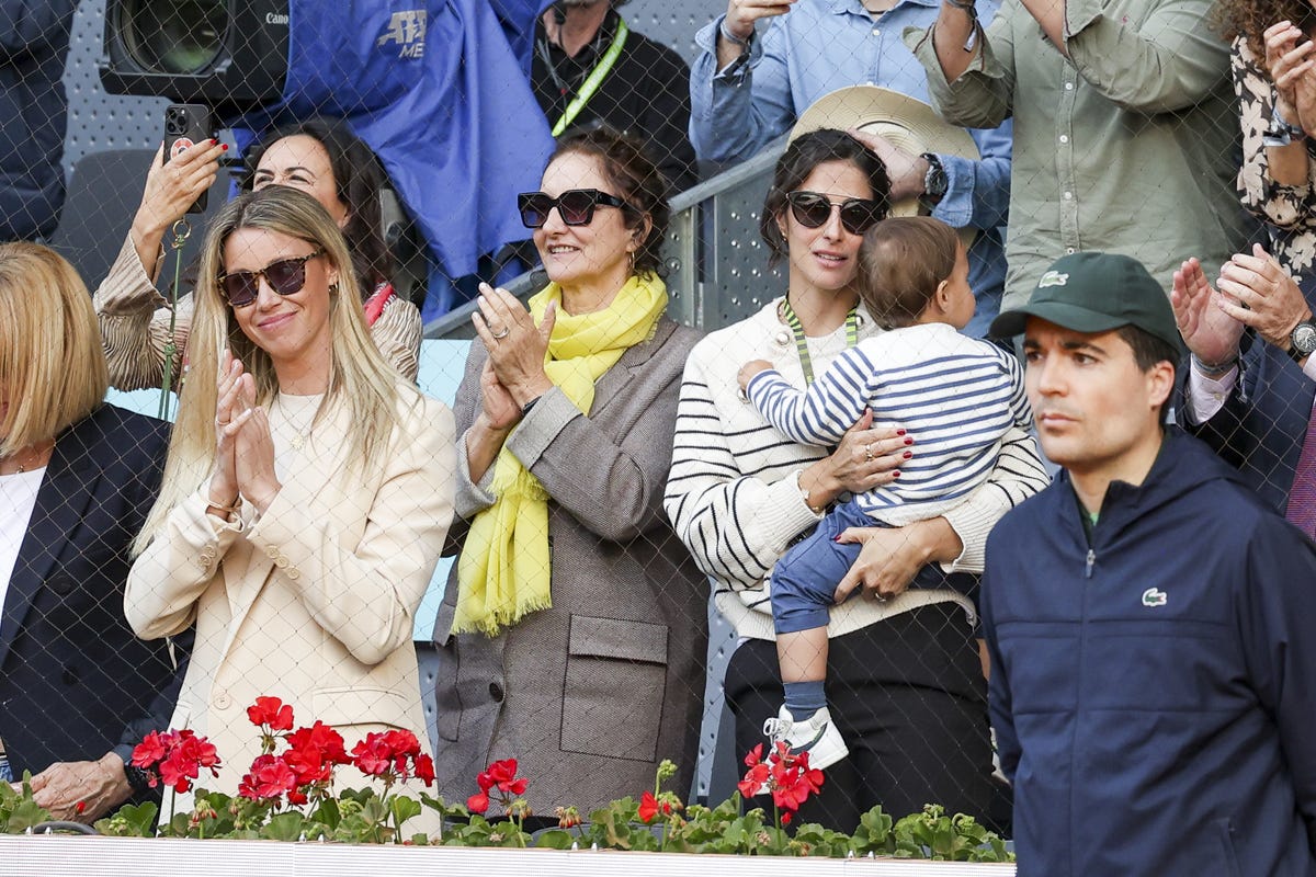 El hijo de Rafa Nadal y Xisca Perelló en el Madrid Open 2024