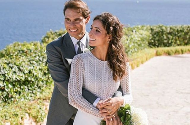 boda, marido y mujer, rafa nadal, rafa nadal marido, rafa nadal y xisa perelló boda, xisca perelló, xisca perelló muejer