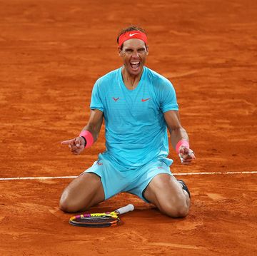 rafael nadal at the french open