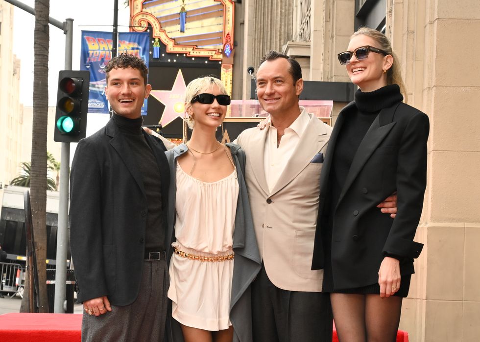Jude Law geëerd met ster op de Hollywood Walk of Fame