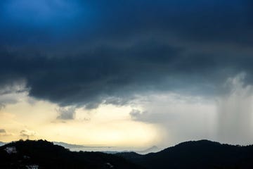 rain break sky