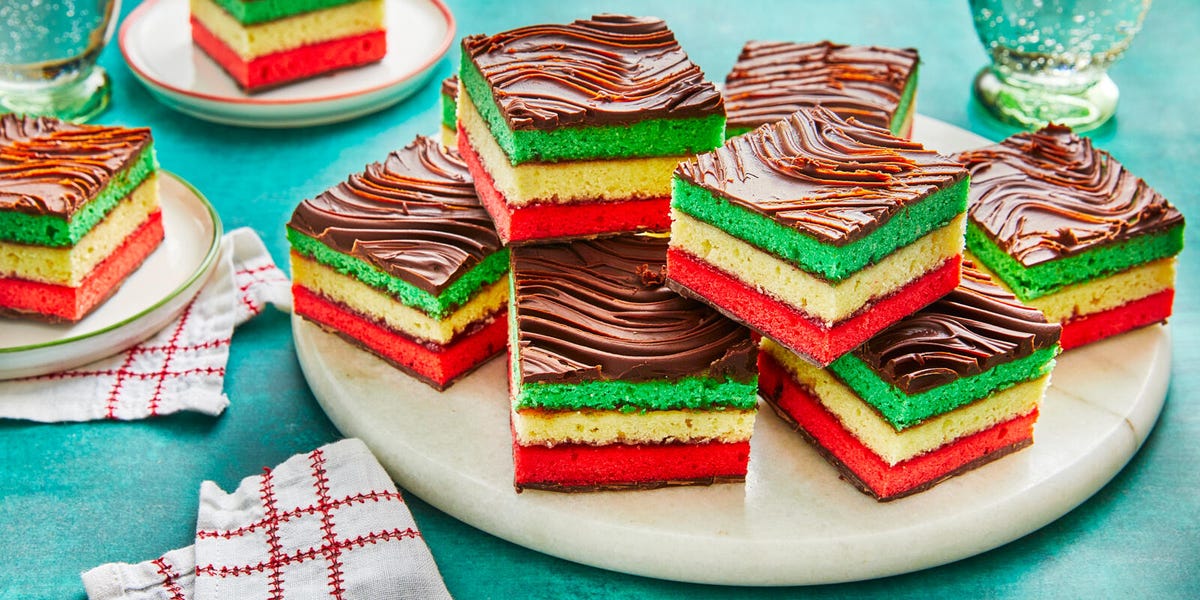 Best Rainbow Cookies Recipe - How to Make Rainbow Cookies