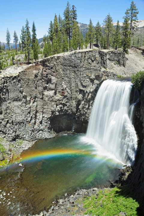 rainbow falls sierra nevada