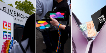 a person holding a box of candy