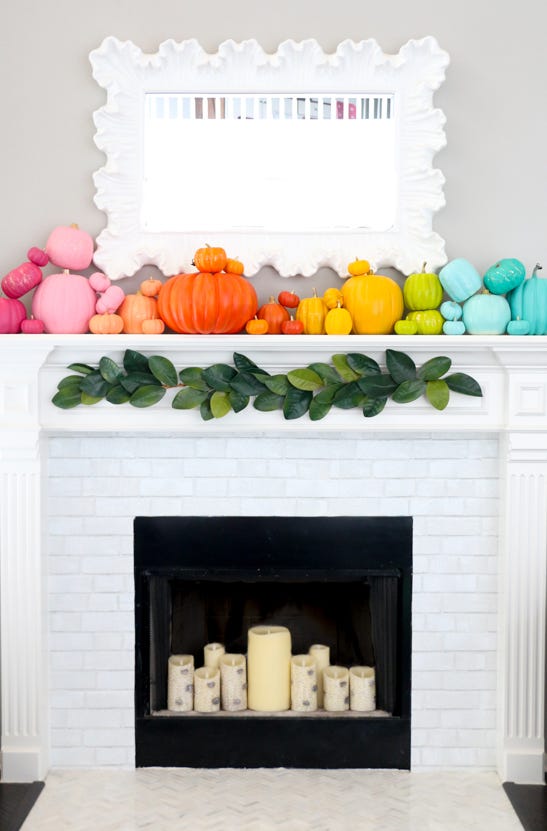 Easy DIY Fireplace Cover Board (DIY Screen) - Celebrated Nest