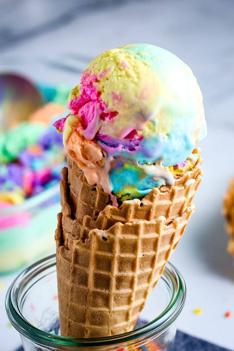 rainbow recipes rainbow ice cream