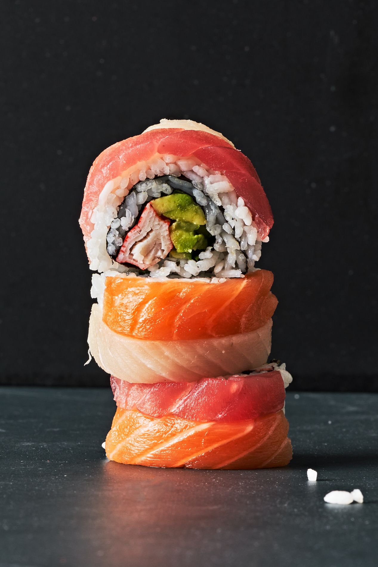 Best Rainbow Roll Recipe - How To Make Rainbow Roll Sushi