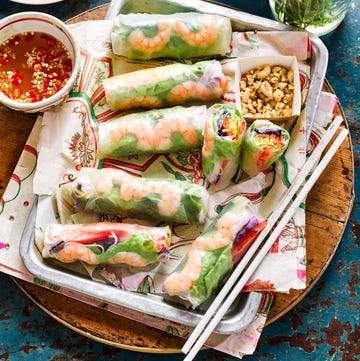 rainbow summer rolls