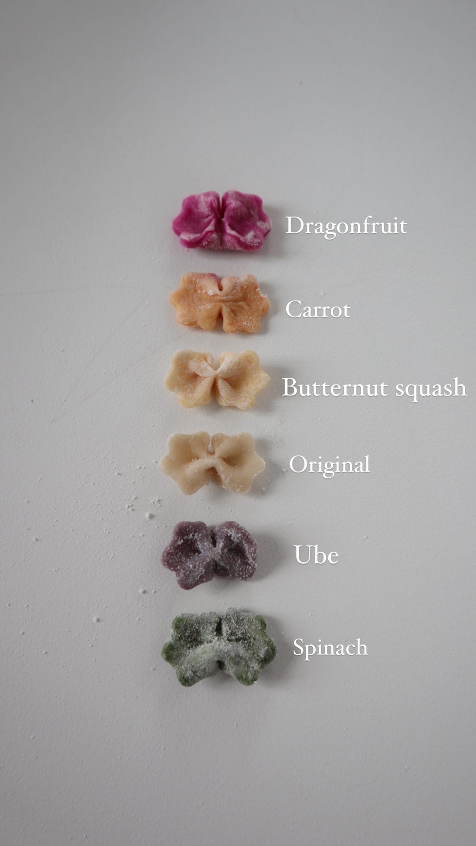 smartmoms' rainbow veggie farfalle